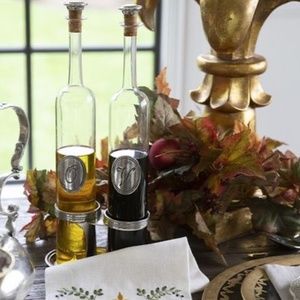Arte Italica Tavola Tall Oil & Vinegar Set with Cady